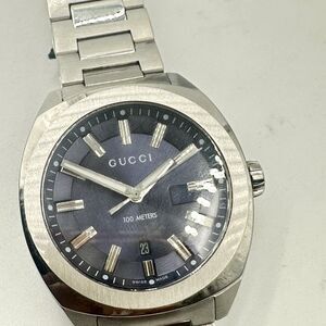 Gucci YA142303 Men's Stainless Steel Wrist Watch Water Resistant Swiss Automatic